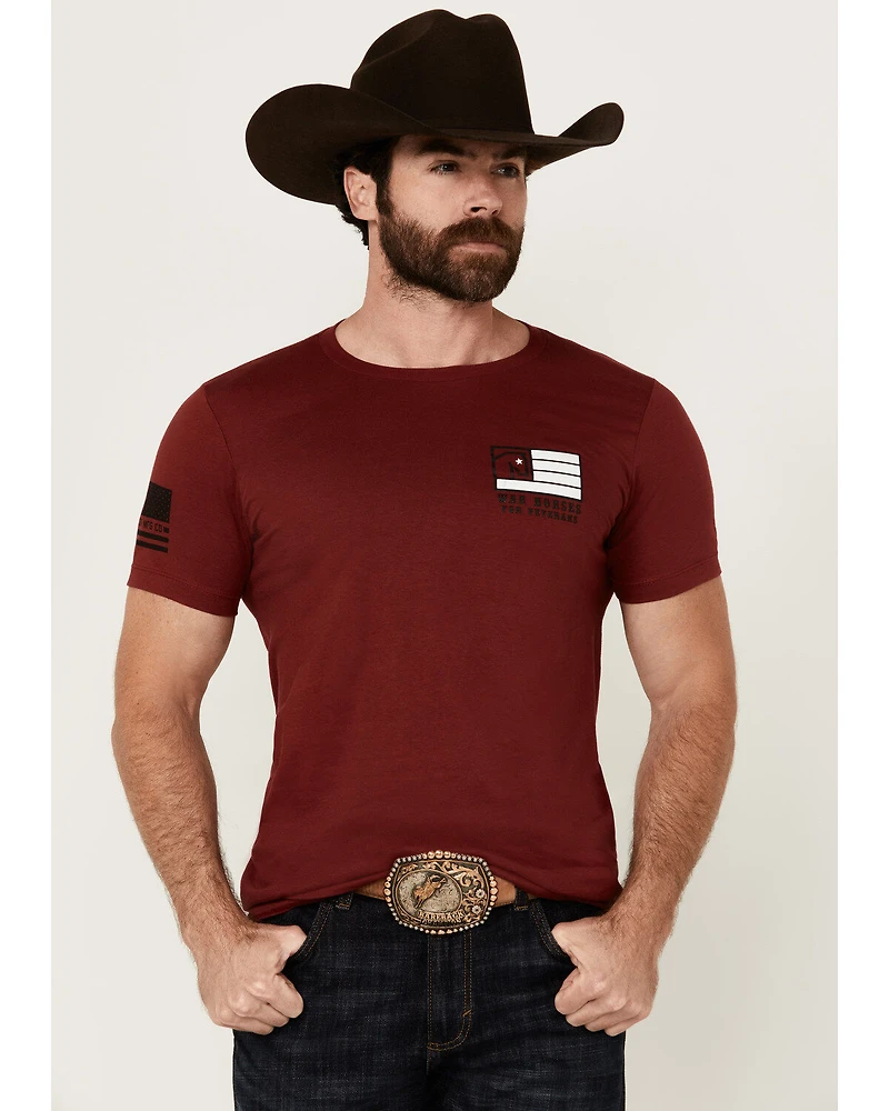Howitzer Men's War Horses Short Sleeve Graphic T-Shirt