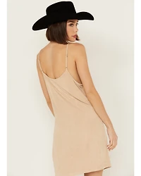 Shyanne Women's Faux Suede Sleeveless Dress