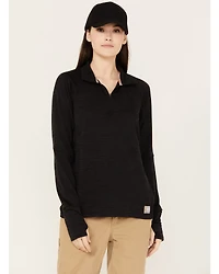 Ariat Women's Rebar 1/4 Zip Long Sleeve Work Shirt