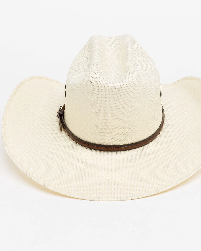 Twister Double S 5X Straw Cowboy Hat