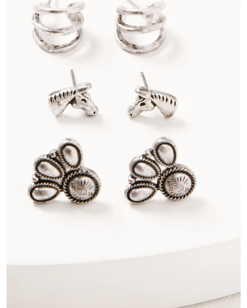 Shyanne Women's Shiloh Ridge Earring Set - 5 Piece