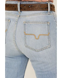 Kimes Ranch Women's Jennifer Light Wash High Rise Trouser Jeans