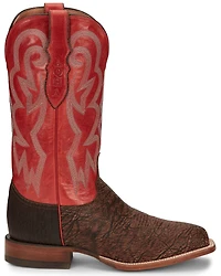 Justin Men's Mingus Walnut Western Boots - Broad Square Toe
