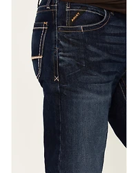 Ariat Men's Rebar M4 Edge Low Rise Maritime Wash Bootcut Jeans