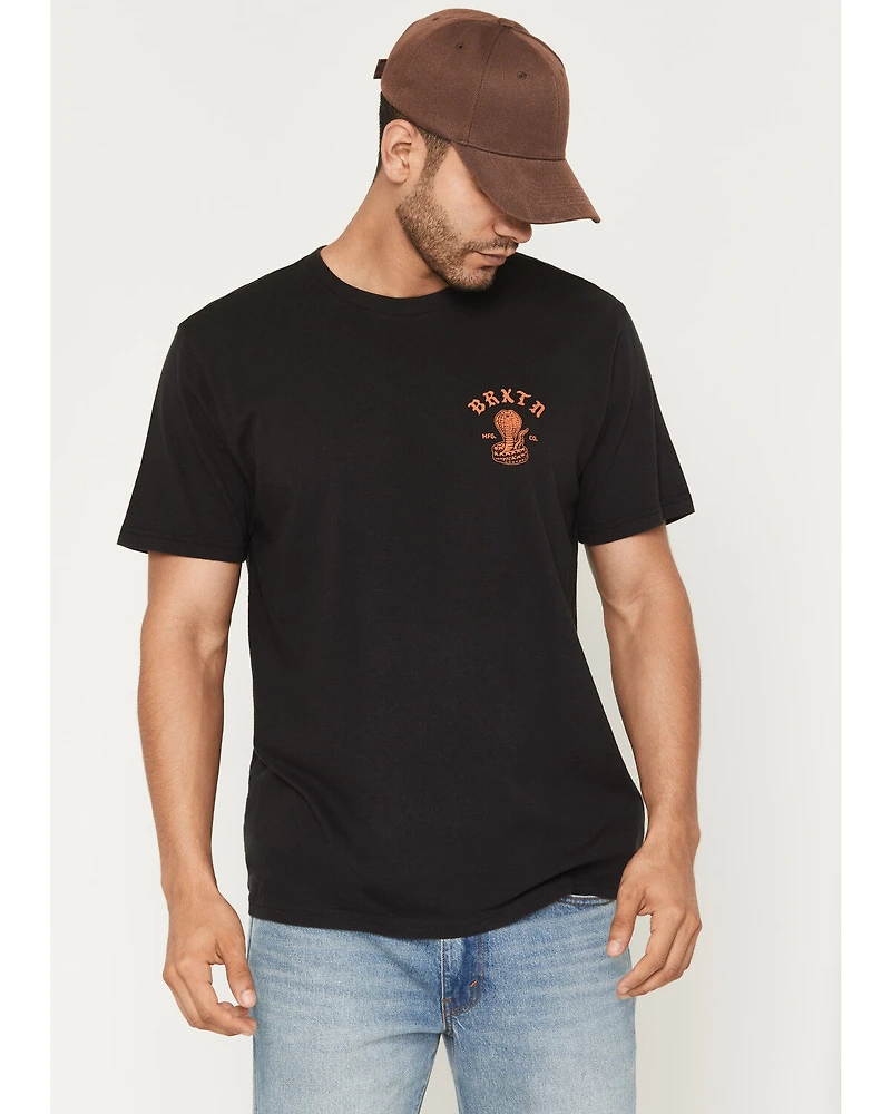 Brixton Men's Darver Short Sleeve Graphic T-Shirt