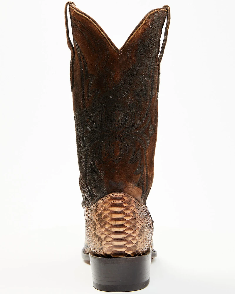 Corral Men's Exotic Python Western Boots - Square Toe