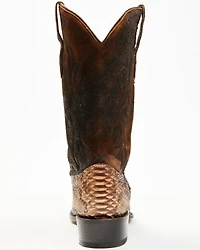Corral Men's Exotic Python Western Boots - Square Toe