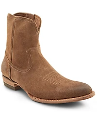 Frye Men's Austin Inside Zip Roughout Ankle Boots - Round Toe