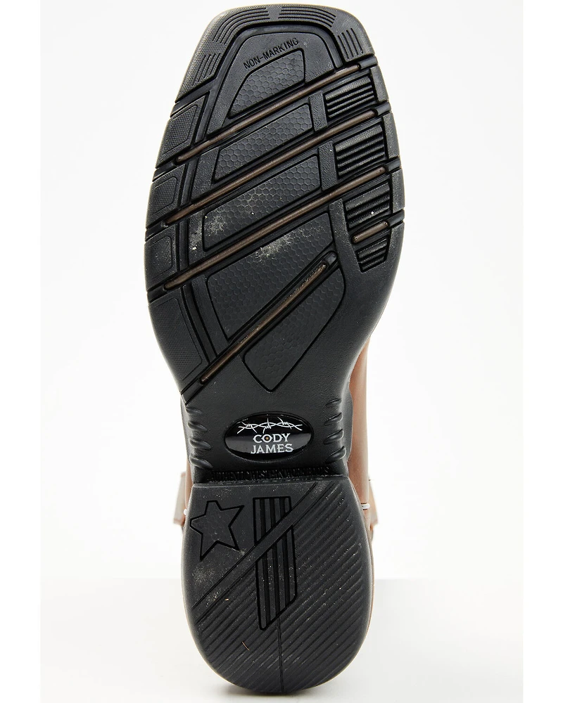 Cody James Men's 11" Xero Gravity Lite Waterproof Pull-On Work Boots - Composite Toe