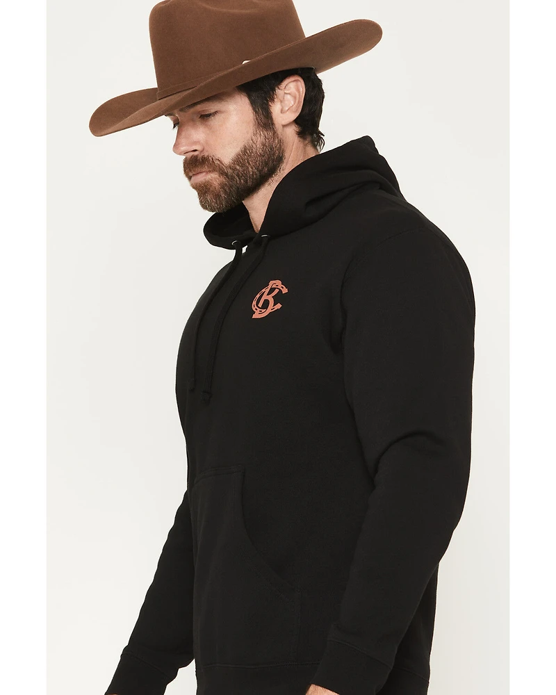 Bucking Chutes Men's Barrel Bettie Graphic Hooded Sweatshirt
