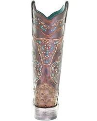 Corral Women's Embroidered Western Boots - Square Toe