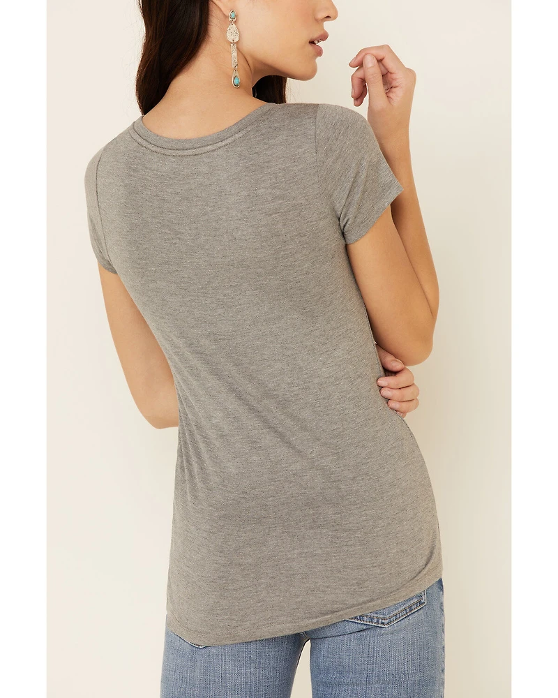 Idyllwind Women's Losing Charm Trustie Short Sleeve Graphic Tee