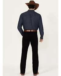 RANK 45® Men's Midnight Wash Ambush Slim Straight Performance Stretch Denim Jeans - Tall