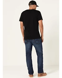 Levi's Men's 541 Antient Ways Dark Wash Athletic Fit Taper Stretch Jeans