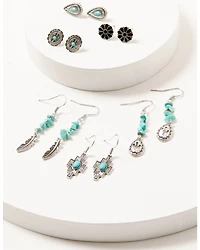 Shyanne Women's Night Dreamer 6-Piece Teardrop Earrings Set