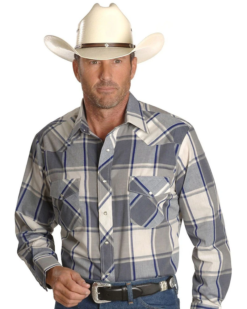 Wrangler Men's Assorted Long Sleeve Western Shirt - Big & Tall