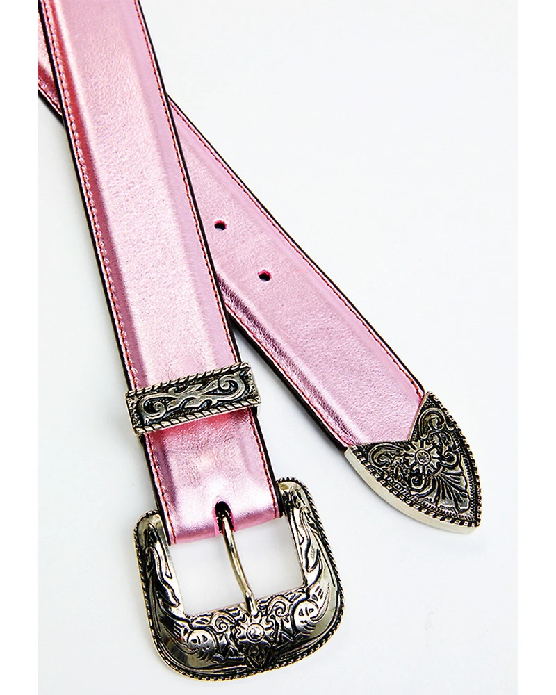 Idyllwind Women's Metallic Etched Western Belt