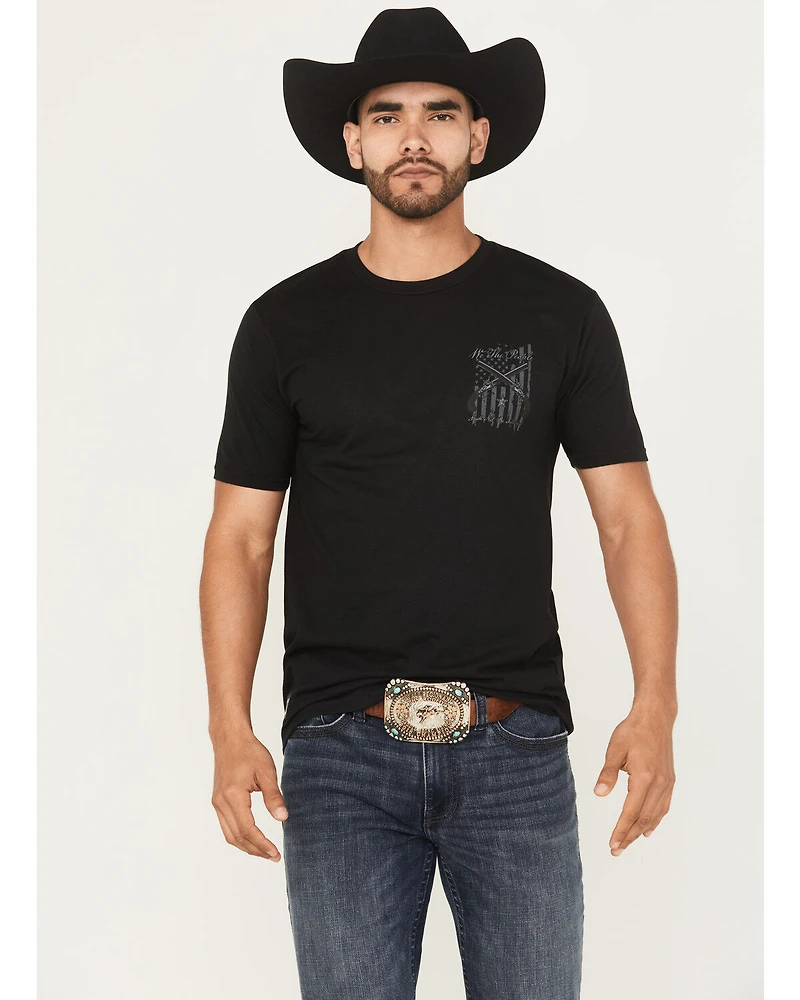 Howitzer Men's Musket Flag Short Sleeve Graphic T-Shirt