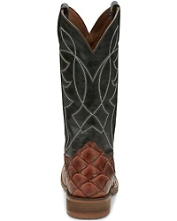 Nocona Men's Go Round Cognac Western Boots - Square Toe