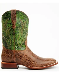 Cody James Men's Ozark Apple Leather Western Boot - Broad Square Toe