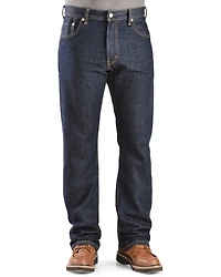 Levi's Men's 517 Heavyweight Rinsed Slim Bootcut Jeans