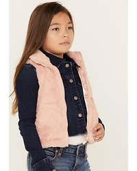 Urban Republic Girls' Faux Fur Vest