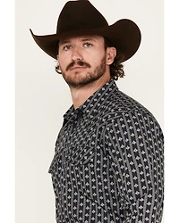 Gibson Trading Co Men's Icons Striped Long Sleeve Snap Western Shirt