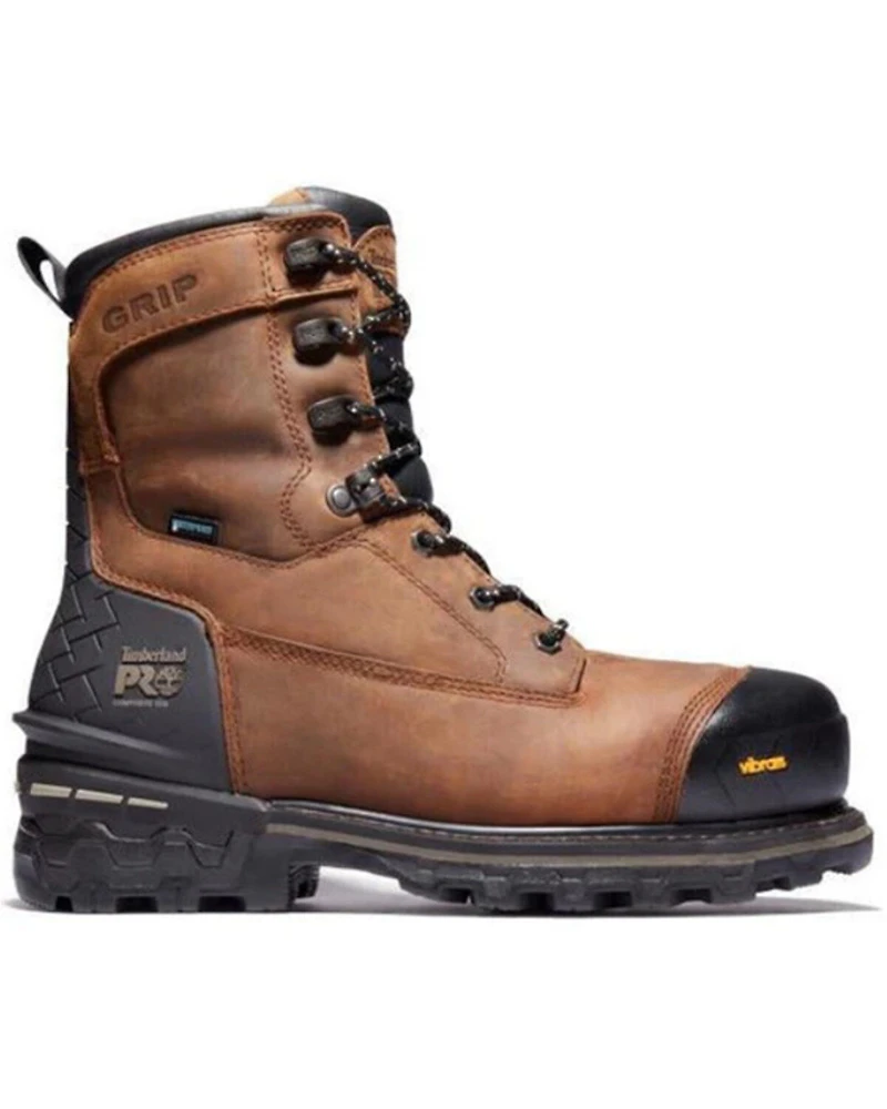 Timberland PRO Men's 8" Boondock HD Waterproof Work Boots - Composite Toe