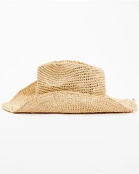 Physician Endorsed Women's Blue Jaye Straw Cowboy Hat