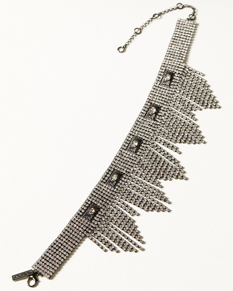 Wonderwest Women's Fringe Choker