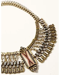 Shyanne Women's Desert Rose Antique Bib Necklace