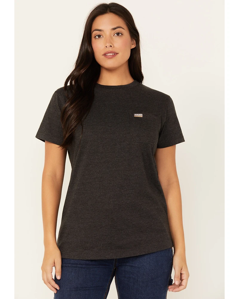 Ariat Women's Rebar Cotton Strong Short Sleeve Work Tee