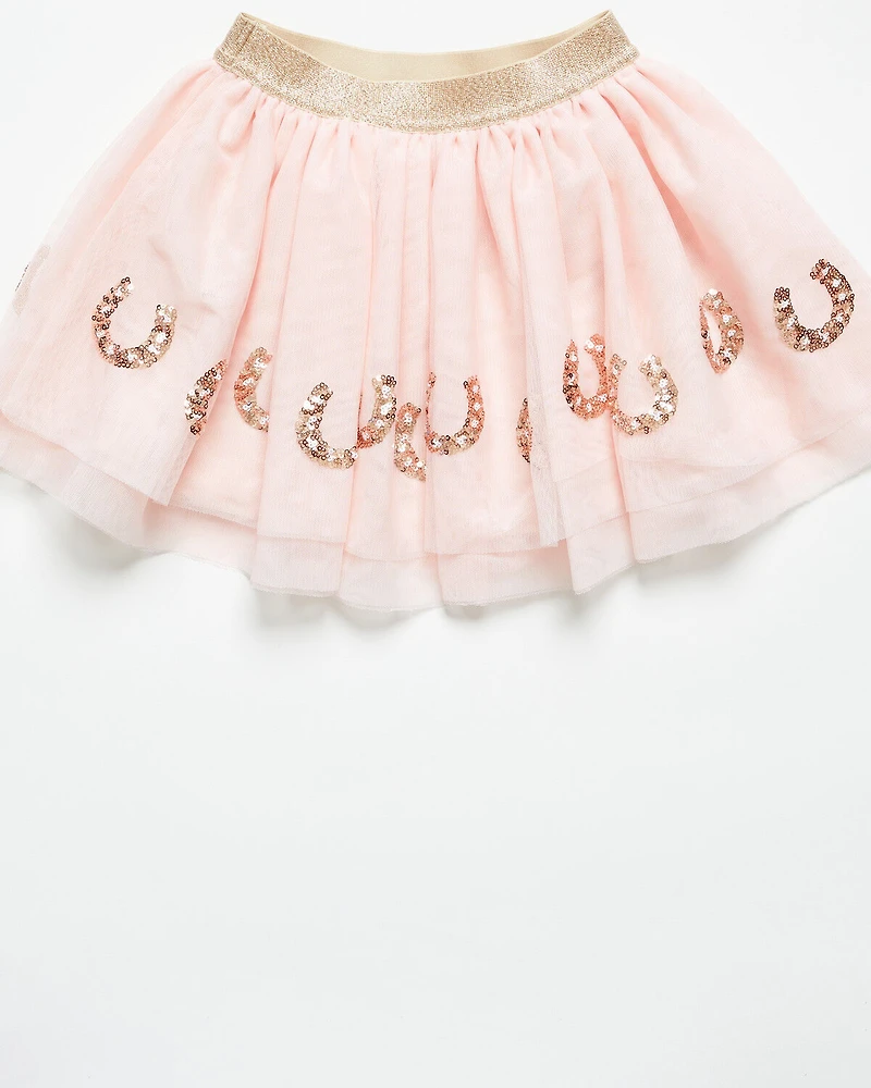 Angel Dear Infant Girls' Horseshoe Tutu Skirt