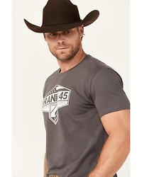 RANK 45® Men's Patriotic Shield Short Sleeve Graphic T-Shirt