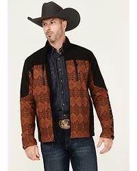 RANK 45® Men's Pine Tree Southwestern Print Softshell Jacket