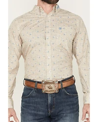Ariat Men's Team Alder Paisley Print Long Sleeve Button-Down Western Shirt
