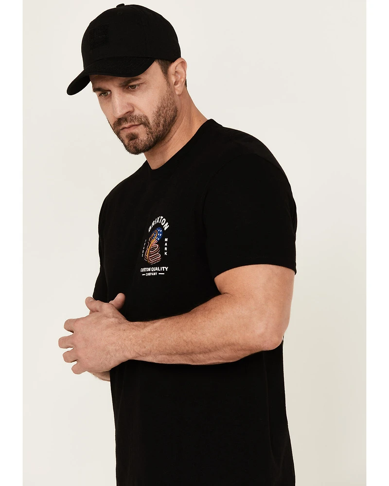 Brixton Men's Boot Barn Exclusive Americobra Short Sleeve Graphic T-Shirt