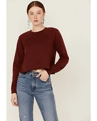 Shyanne Women's Cropped Terry Sweatshirt