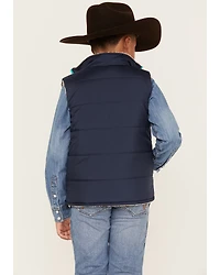 Cody James Boys' Reversible Puffer Vest