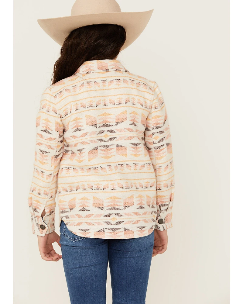 Shyanne Girls' Magnolia Southwestern Print Shacket