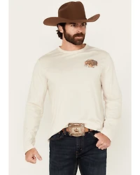 Rock & Roll Denim Men's Buffalo Long Sleeve Graphic T-Shirt