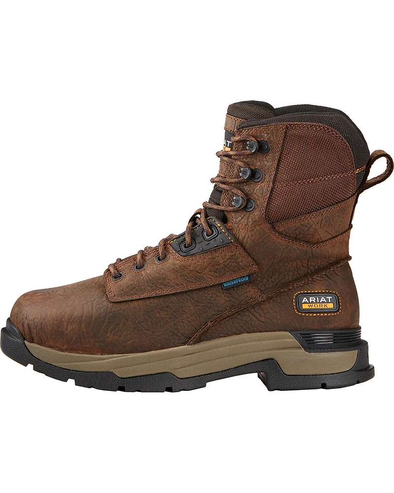 Ariat Men's Mastergrip 8" Waterproof Work Boots - Composite Toe