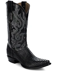 Corral Men's Exotic Python Western Boots - Snip Toe