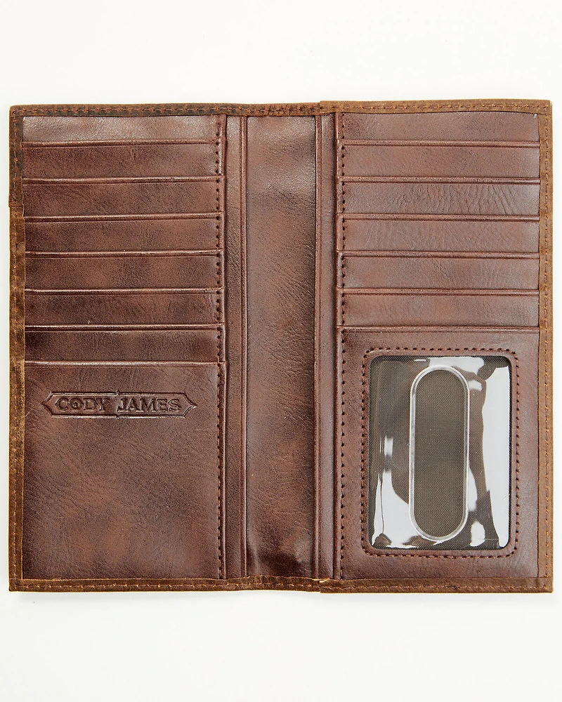 Cody James Men's Buck Stitch Concho Rodeo Wallet