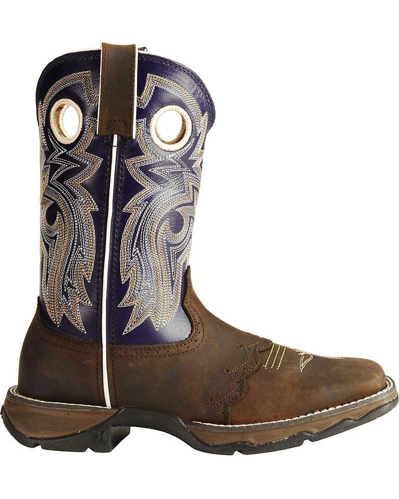 Durango Twilight 'N Lace Rebel Cowgirl Boots - Square Toe