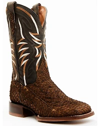 Dan Post Women's Exotic Seabass Western Boots - Broad Square Toe