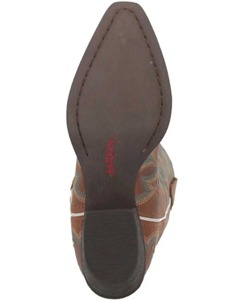 Laredo Women's Adrian Wide Calf Western Boots - Snip Toe