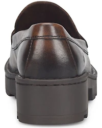 Born Women's Carrera Platform Penny Loafers