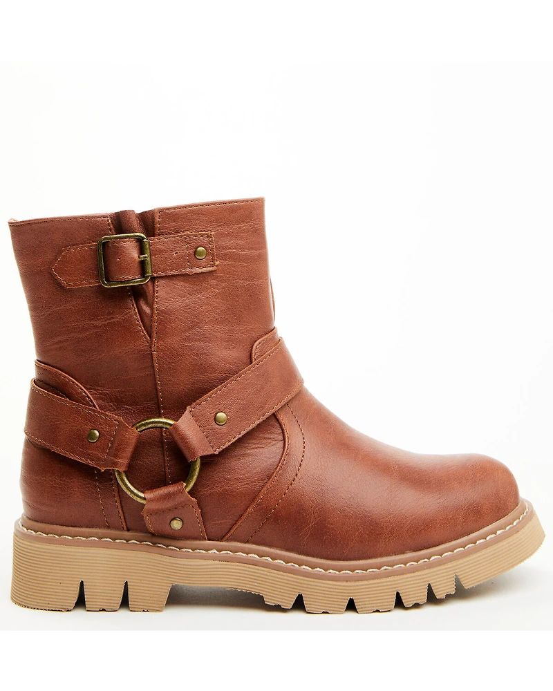 Corkys Women's Pick of the Patch Fashion Booties - Round Toe