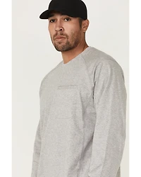 Forge Workwear Men's Lightweight Crew Neck Long Sleeve Tee